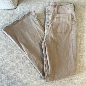 Corduroy Flare Pants